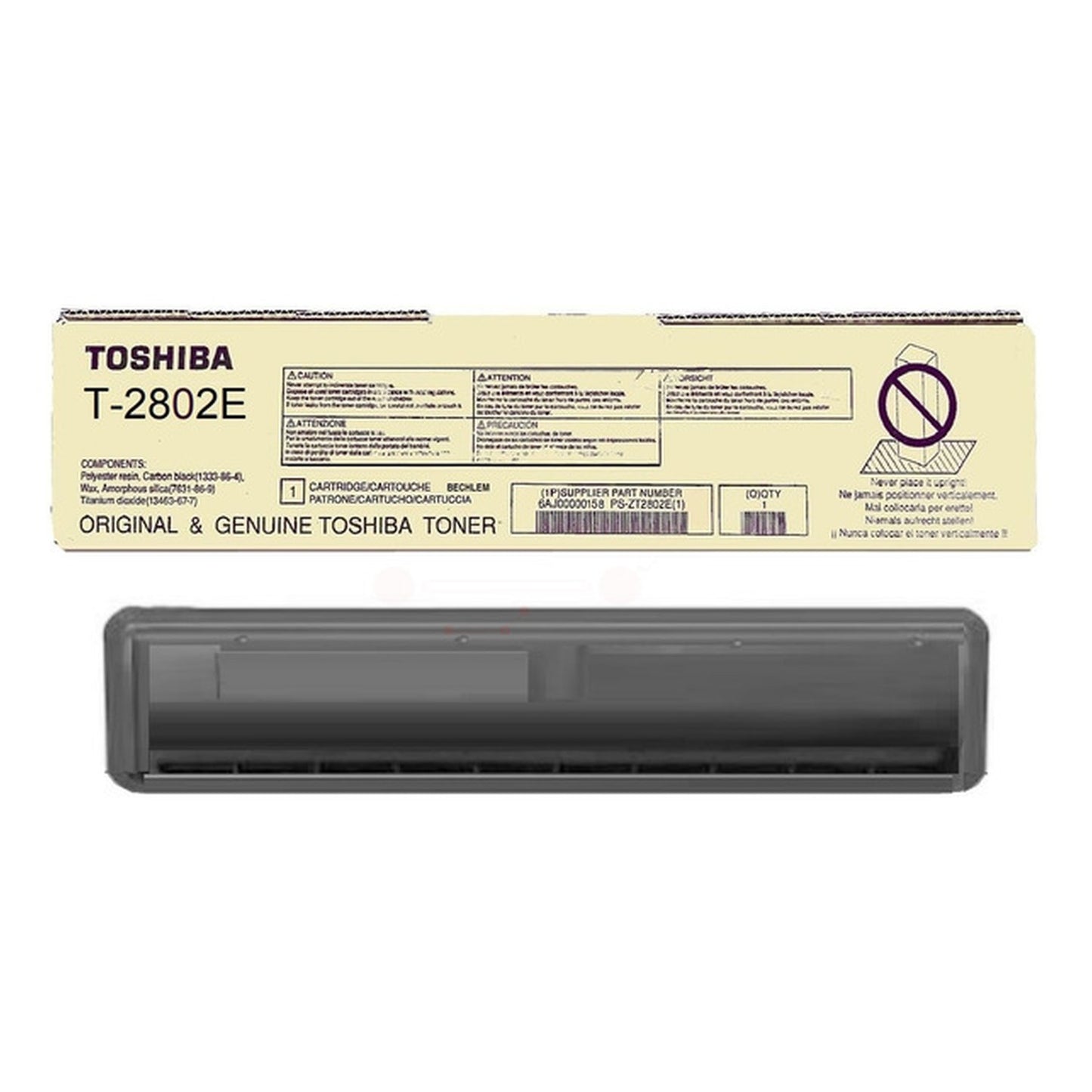 Toner d'origine Toshiba 6AJ00000158 / T-2802 E - noir