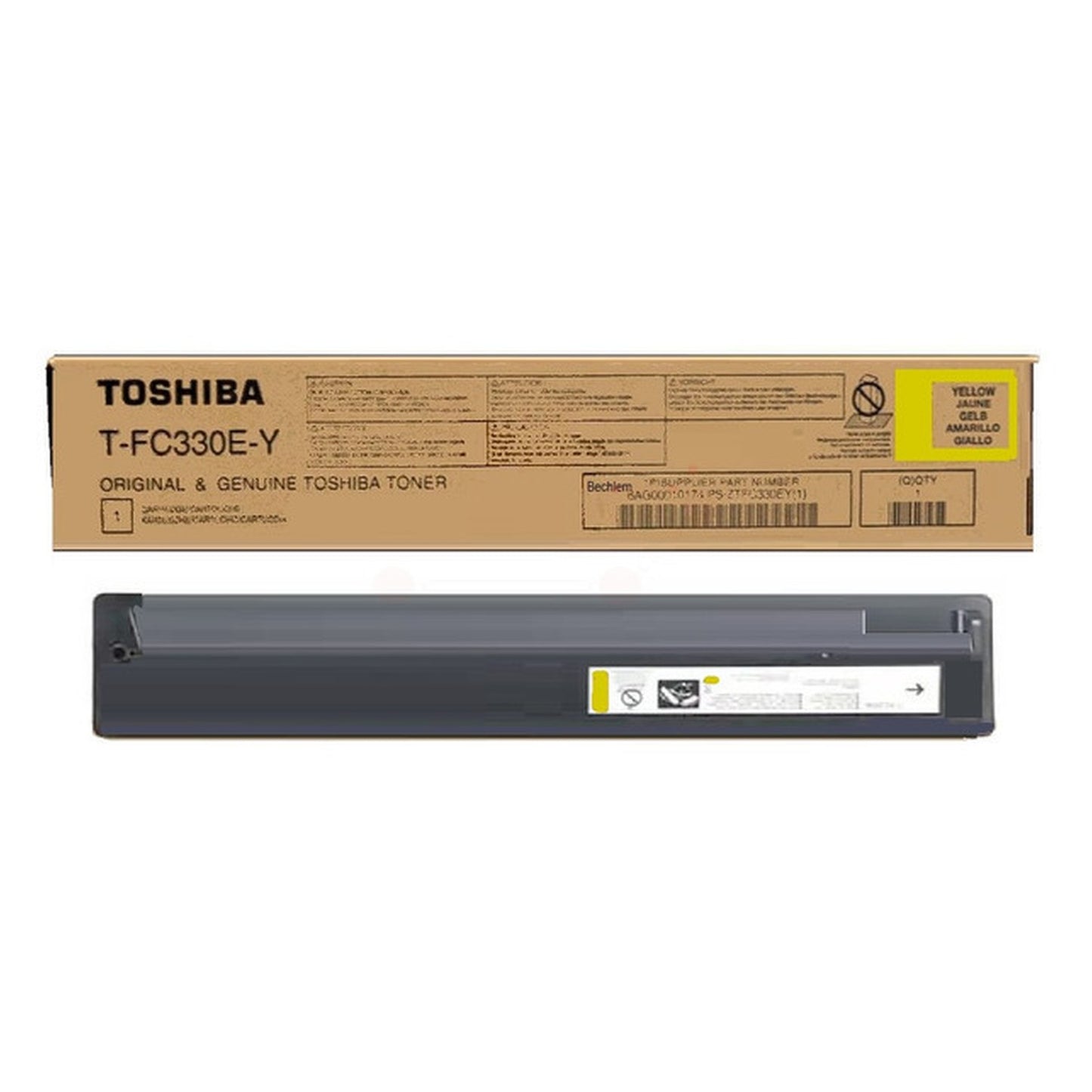 Toner d'origine Toshiba 6AJ00000262 / T-FC 200 EY - jaune