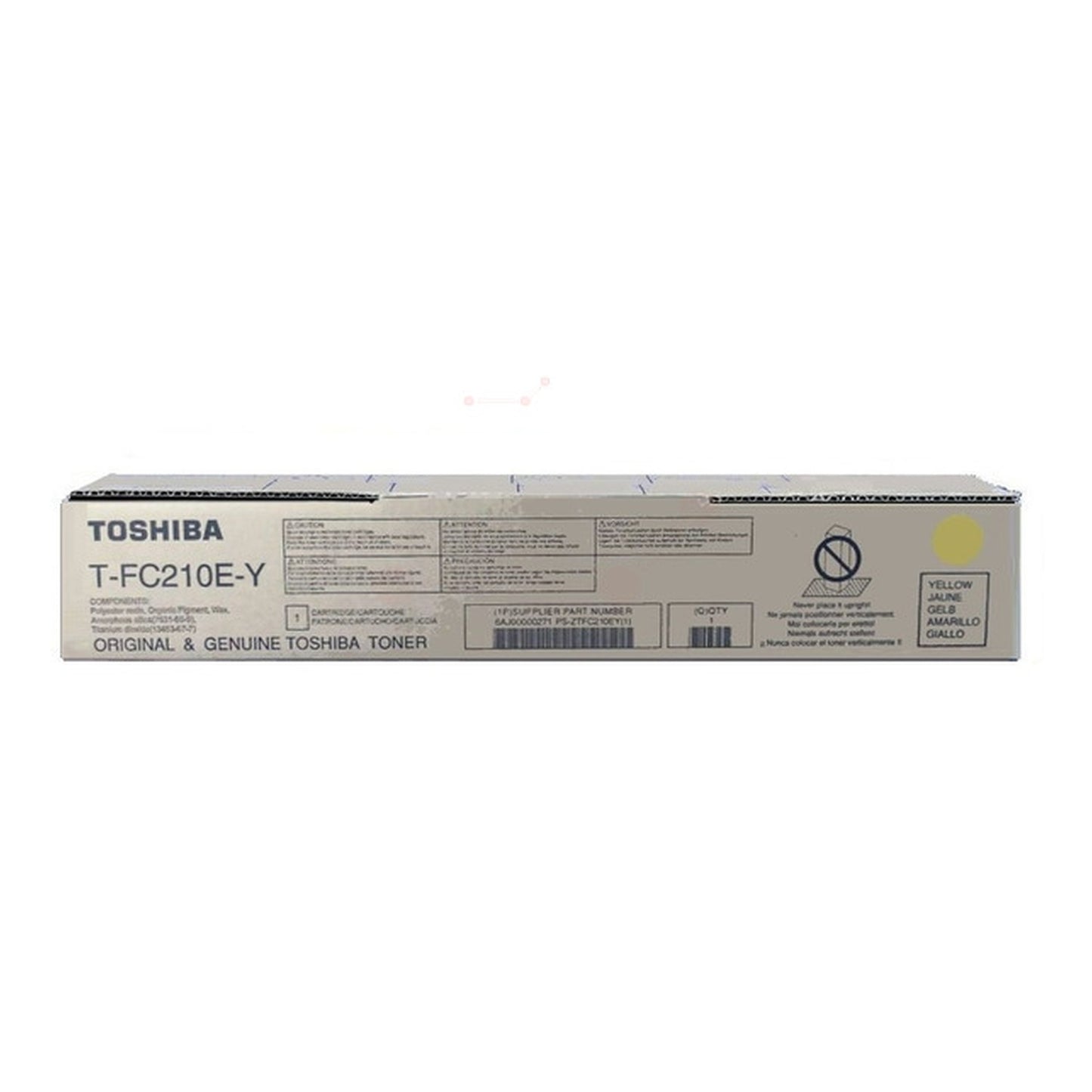 Toner d'origine Toshiba 6AJ00000271 / T-FC 210 EY - jaune