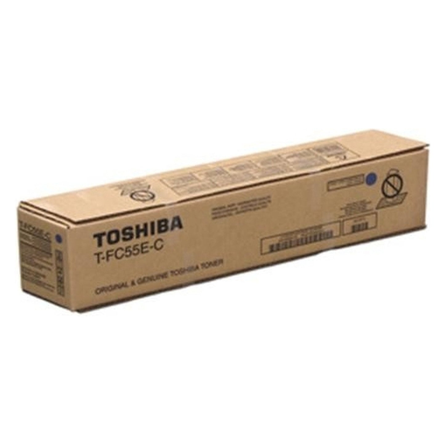 Toner d'origine Toshiba 6AK00000114 / T-FC 55 E-C - cyan