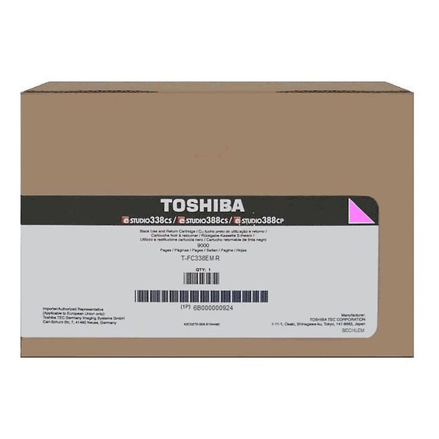 Toner d'origine Toshiba 6B000000924 / T-FC 338 E MR - magenta