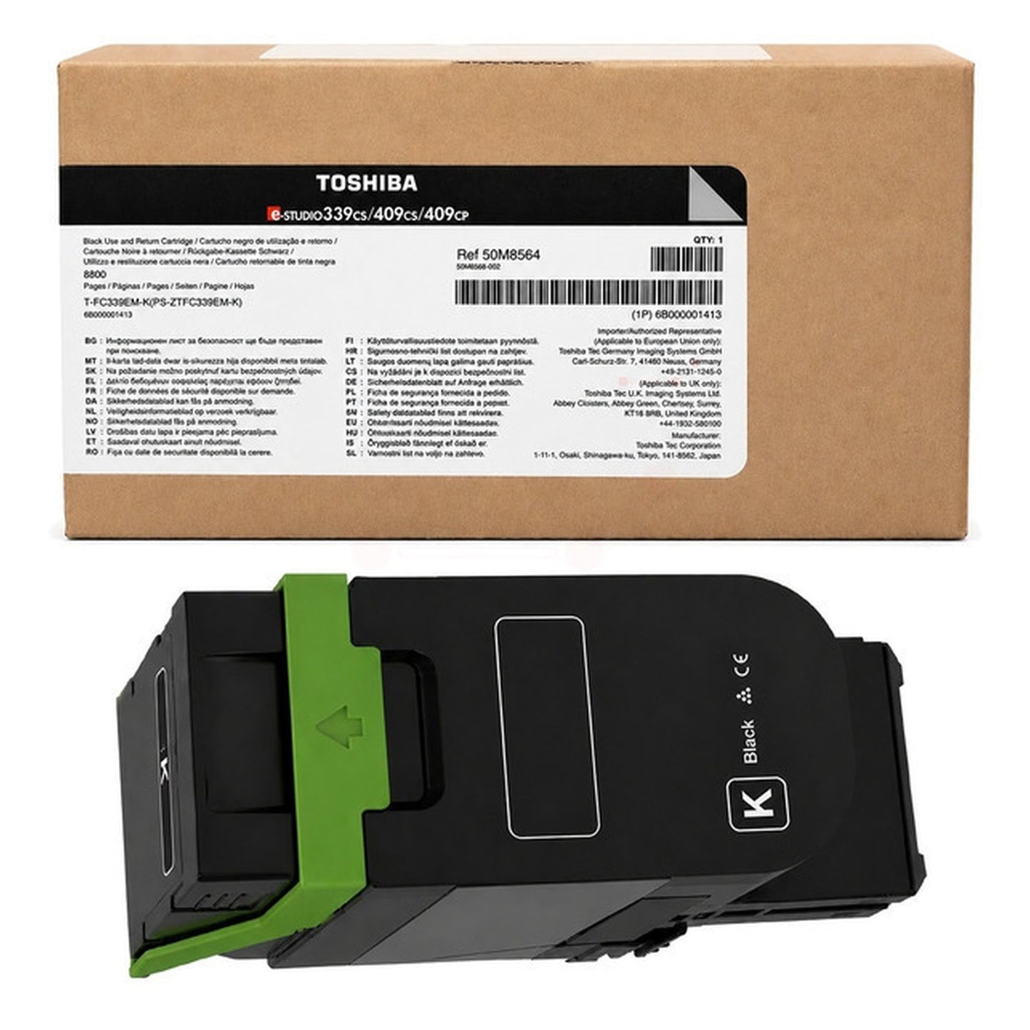 Toner d'origine Toshiba 6B000001413 / T-FC 339 E-K - noir