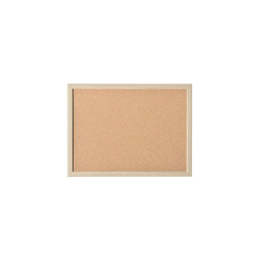 magnetoplan Tableau en liège avec cadre bois, (L)800 x