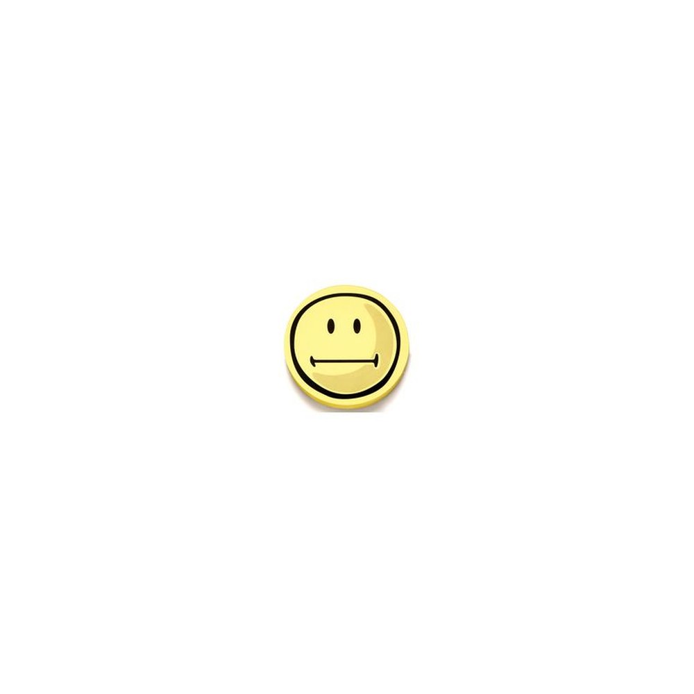 magnetoplan Symboles d'évaluation Smilies, neutre, rond