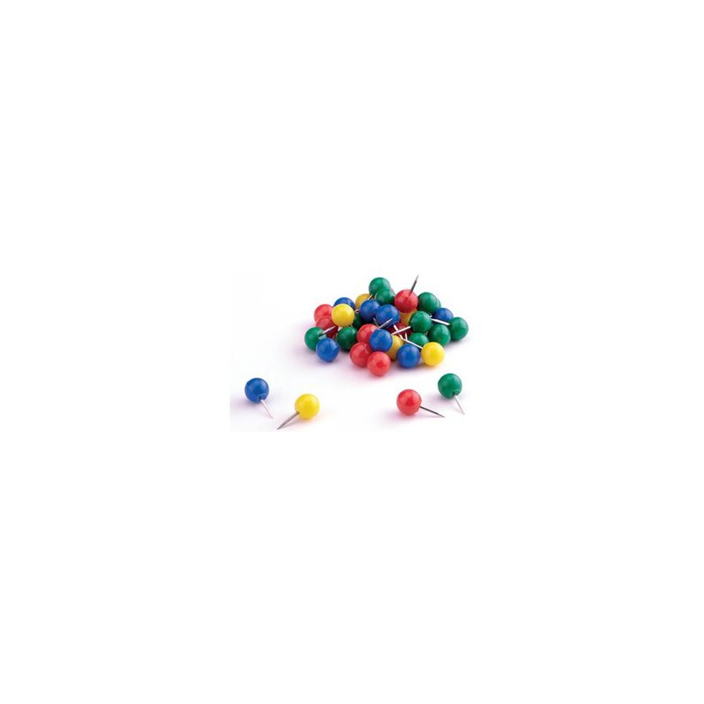 magnetoplan Punaises, contenu: 100 pièces, bleu