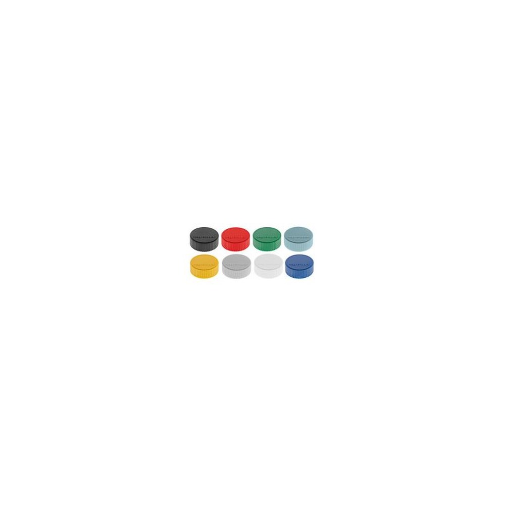 magnetoplan Discofix aimant rond "magnum",couleurs assorties