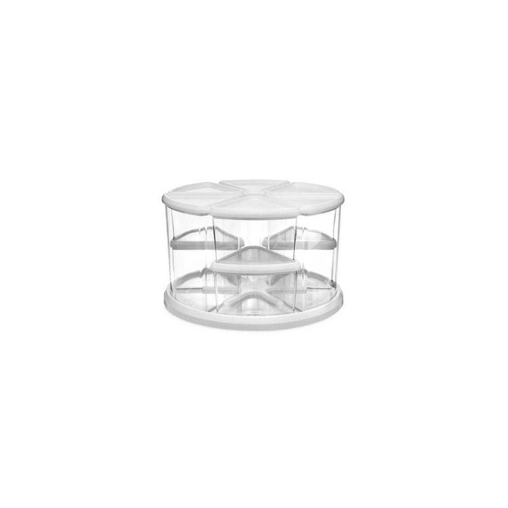 deflecto Organiseur manège, transparent / blanc
