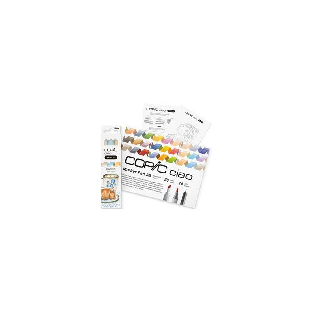 COPIC Marqueur ciao "LAYER & MIX Starter Set", Cozy