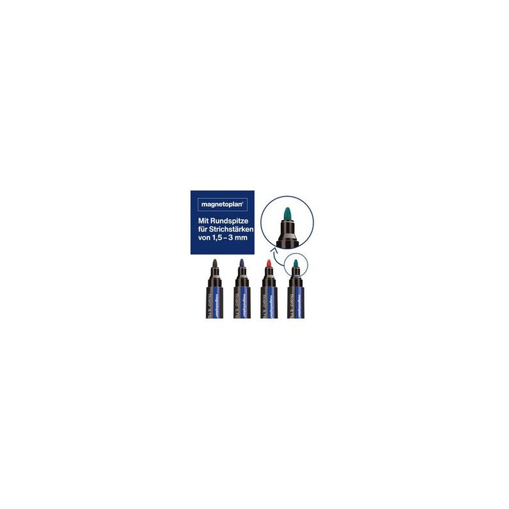 magnetoplan Marqueur pour tableau blanc et chevalet PRO+