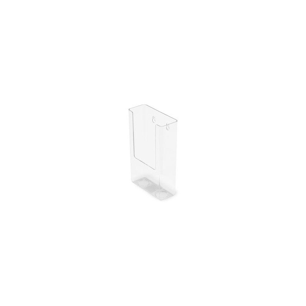 deflecto Porte-brochures, dos plat, 1/3 A4 portrait