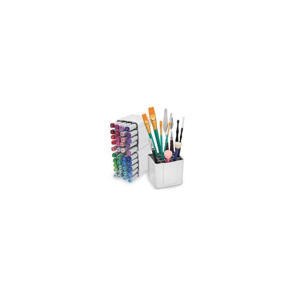 deflecto Organiseur pour marqueurs, blanc