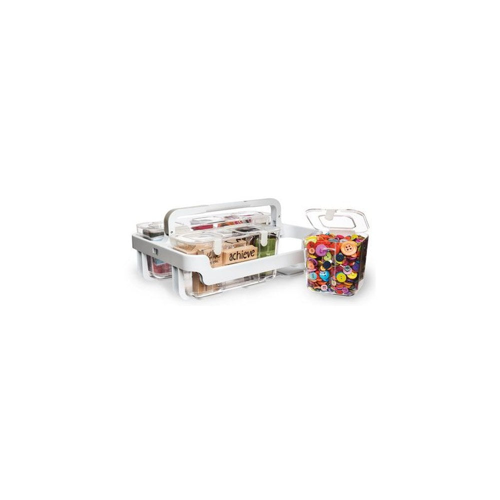 deflecto Système de rangement Caddy Organizer, blanc