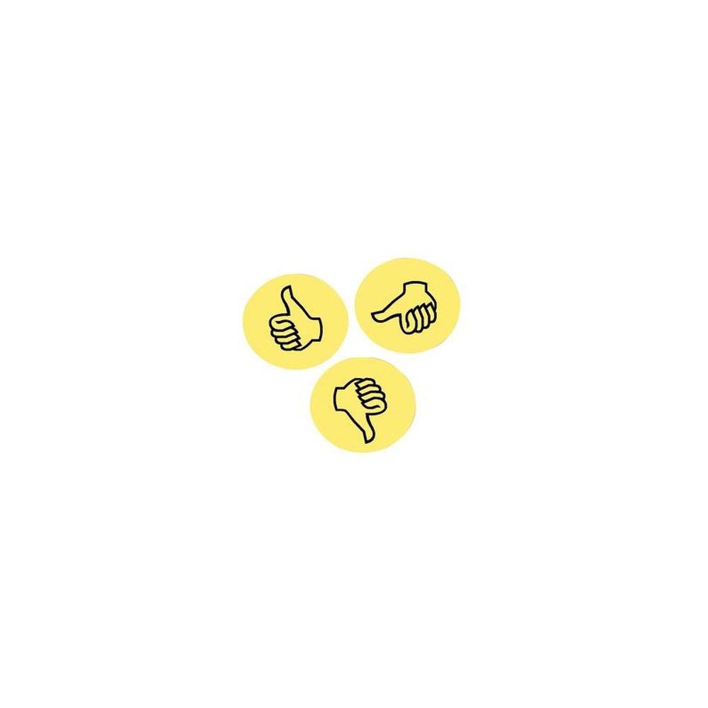 FRANKEN Symbole d'appréciation pour présentation "Pouces"
