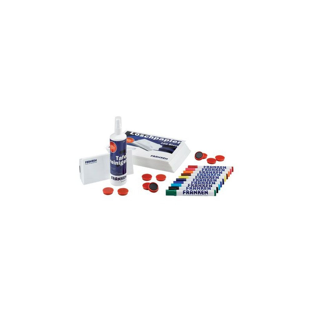 FRANKEN Kit de démarrage pour tableau blanc, magnétique
