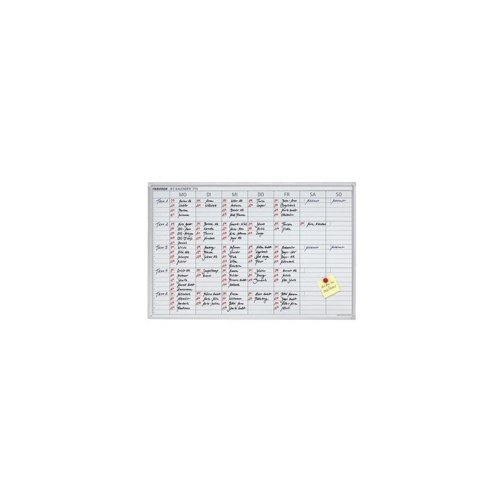 FRANKEN Tableau planning JetKalender, calendrier de semaine