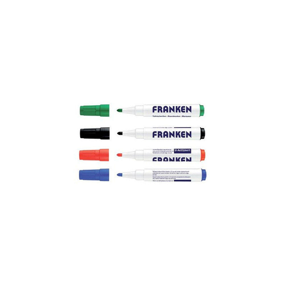 FRANKEN Marqueur pour tableau blanc U-ACT! Line, assorti