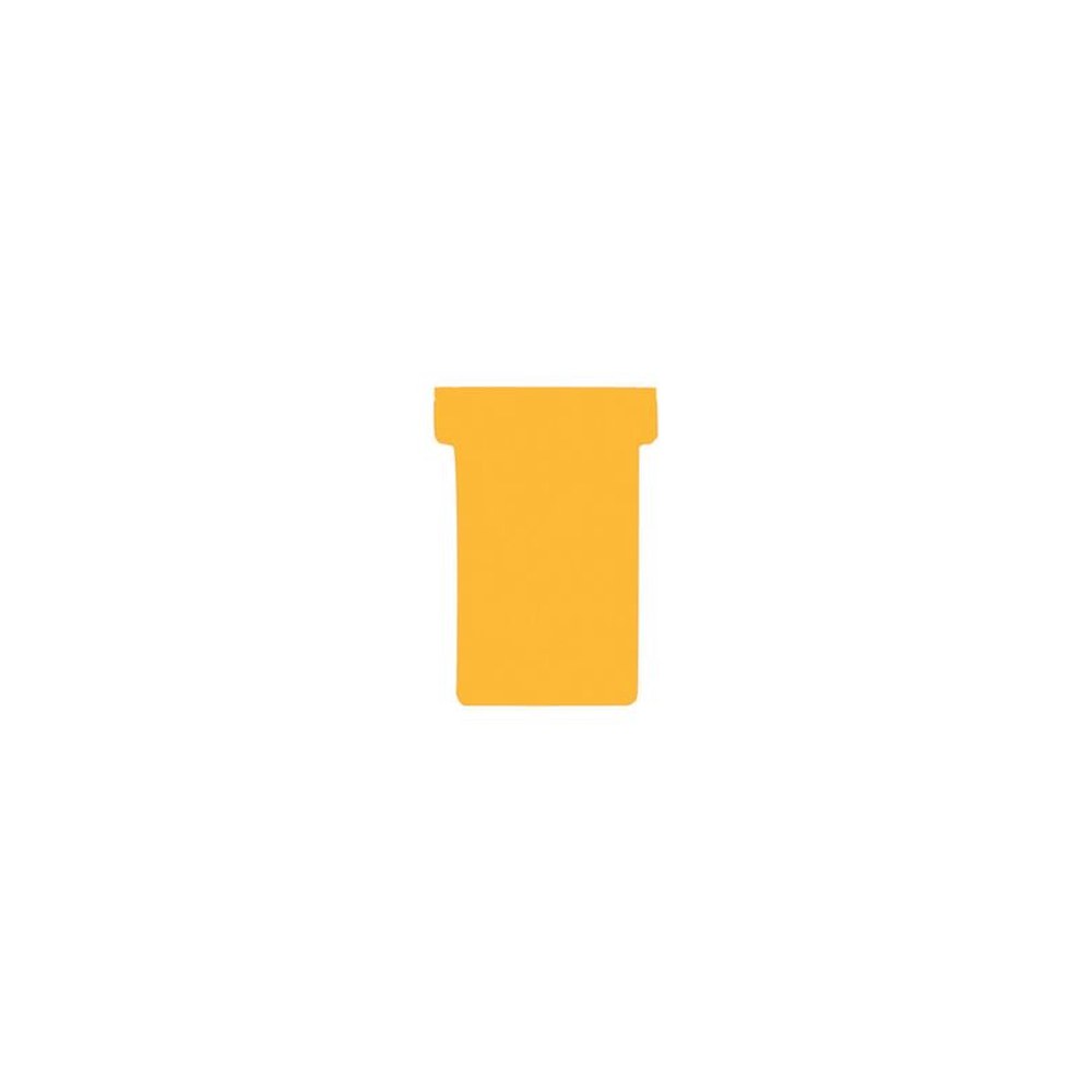 FRANKEN Fiches T, taille 2 / 48 x 84 mm, orange