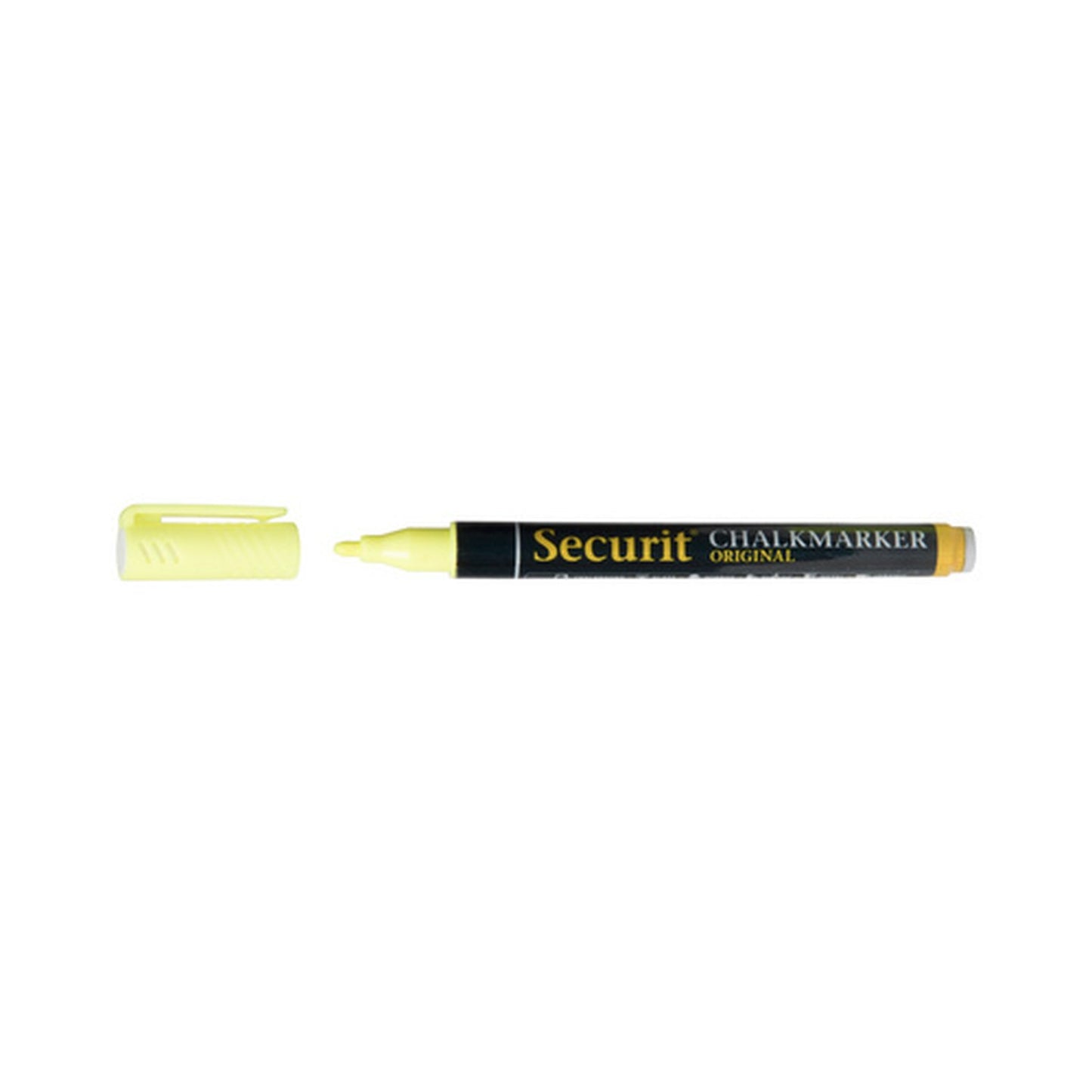 Securit Feutre-craie ORIGINAL SMALL, jaune