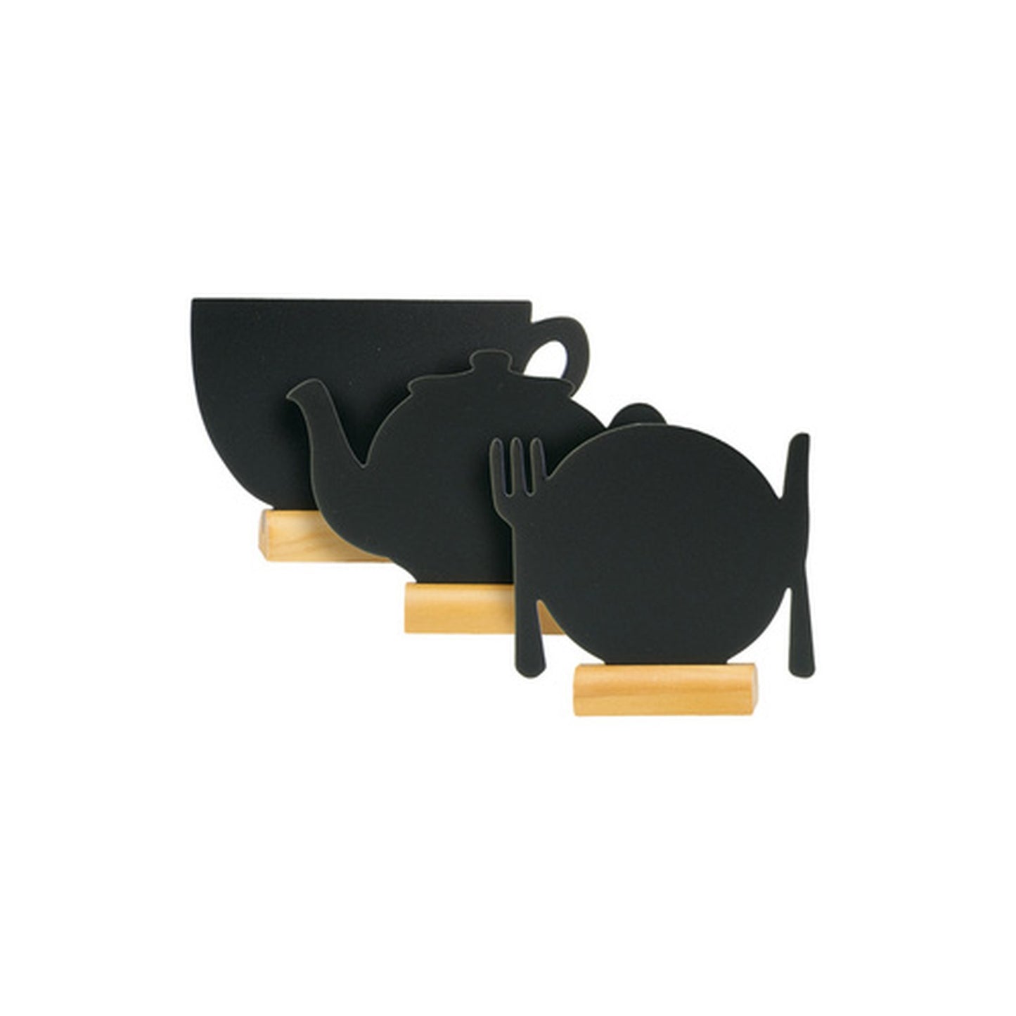 Securit Ardoise de table SILHOUETTE MINI "MIX-3