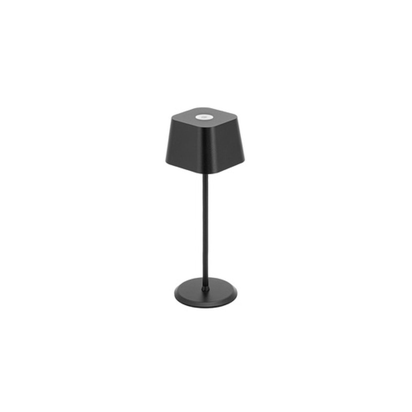 Securit Lampe de table LED rechargeable MALTE, noir
