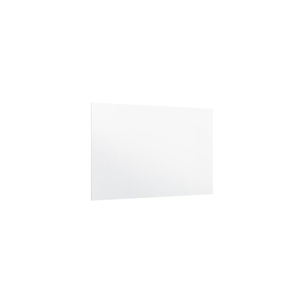 Bi-Office Tableau blanc en plaque 1.150 x 750 mm, sans cadre