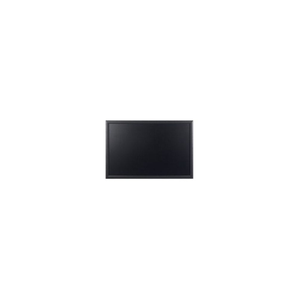 Bi-Office Tableau noir, cadre noir, 900 x 600 mm
