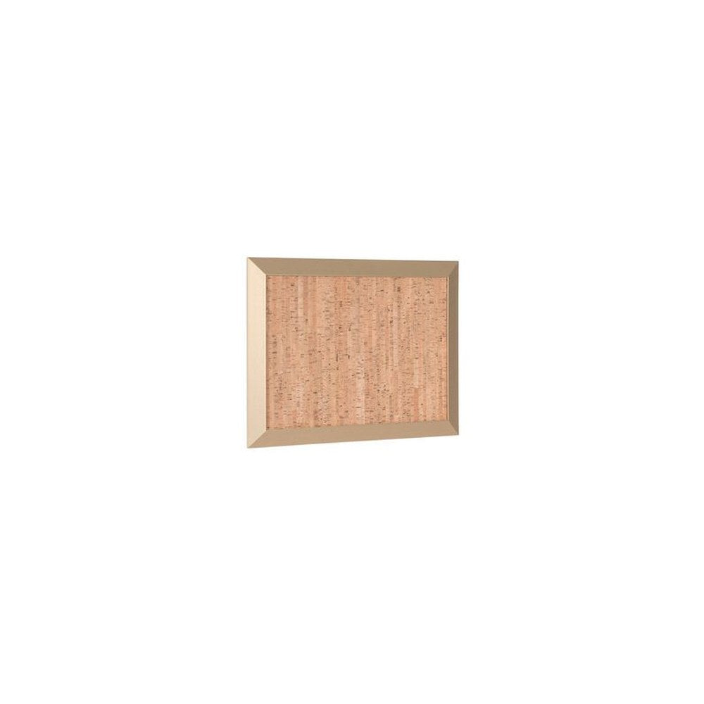 Bi-Office Tableau design en liège Kamashi, 600 x 450 mm, or