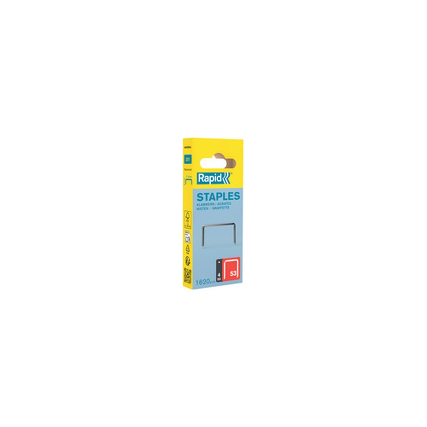Rapid Agrafe fil fin no. 53, 4 mm, petit paquet