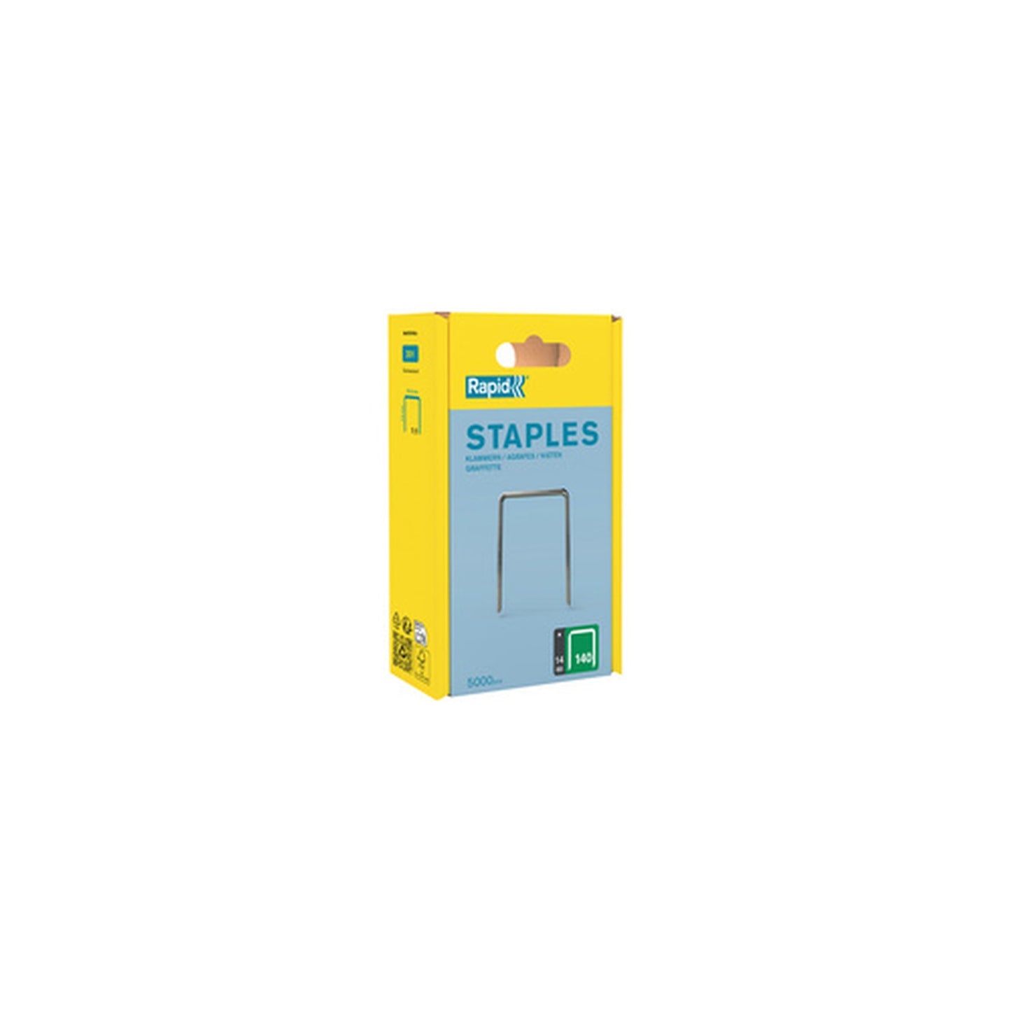 Rapid Agrafe fil plat no. 140, 14 mm, grand paquet