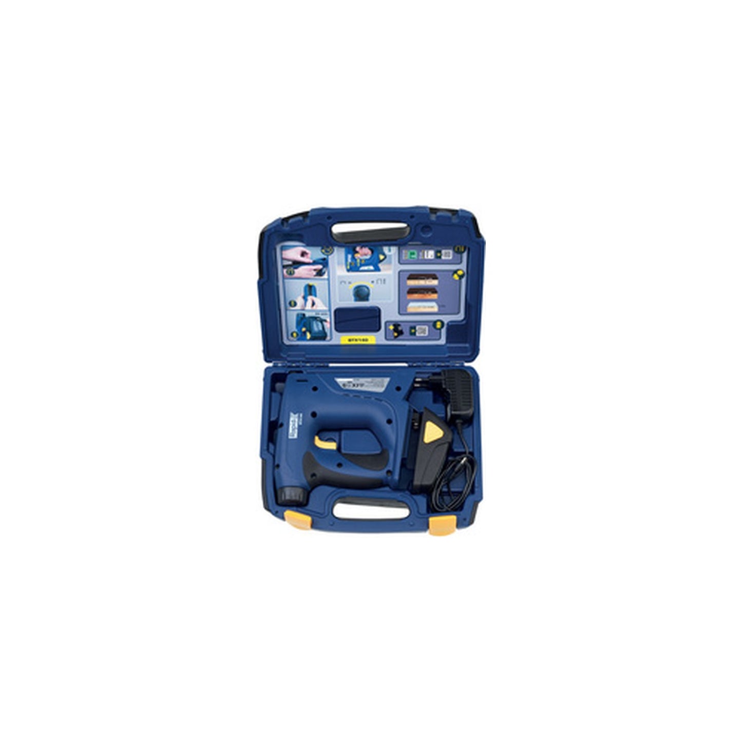 Rapid Agrafeuse/cloueuse électrique sans fil BTX140, bleu