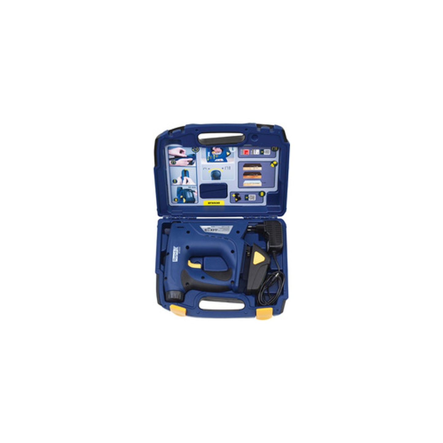 Rapid Agrafeuse/cloueuse électrique sans fil BTX530, bleu
