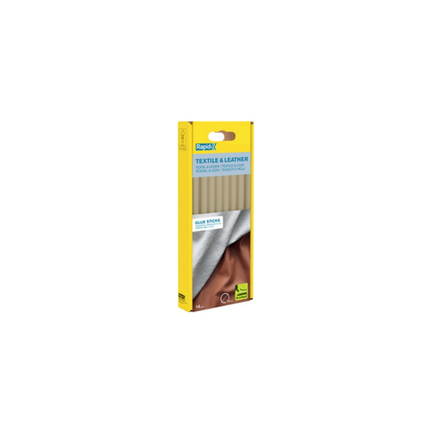 Rapid Bâton de colle textile & cuir, diamètre: 12 mm, long
