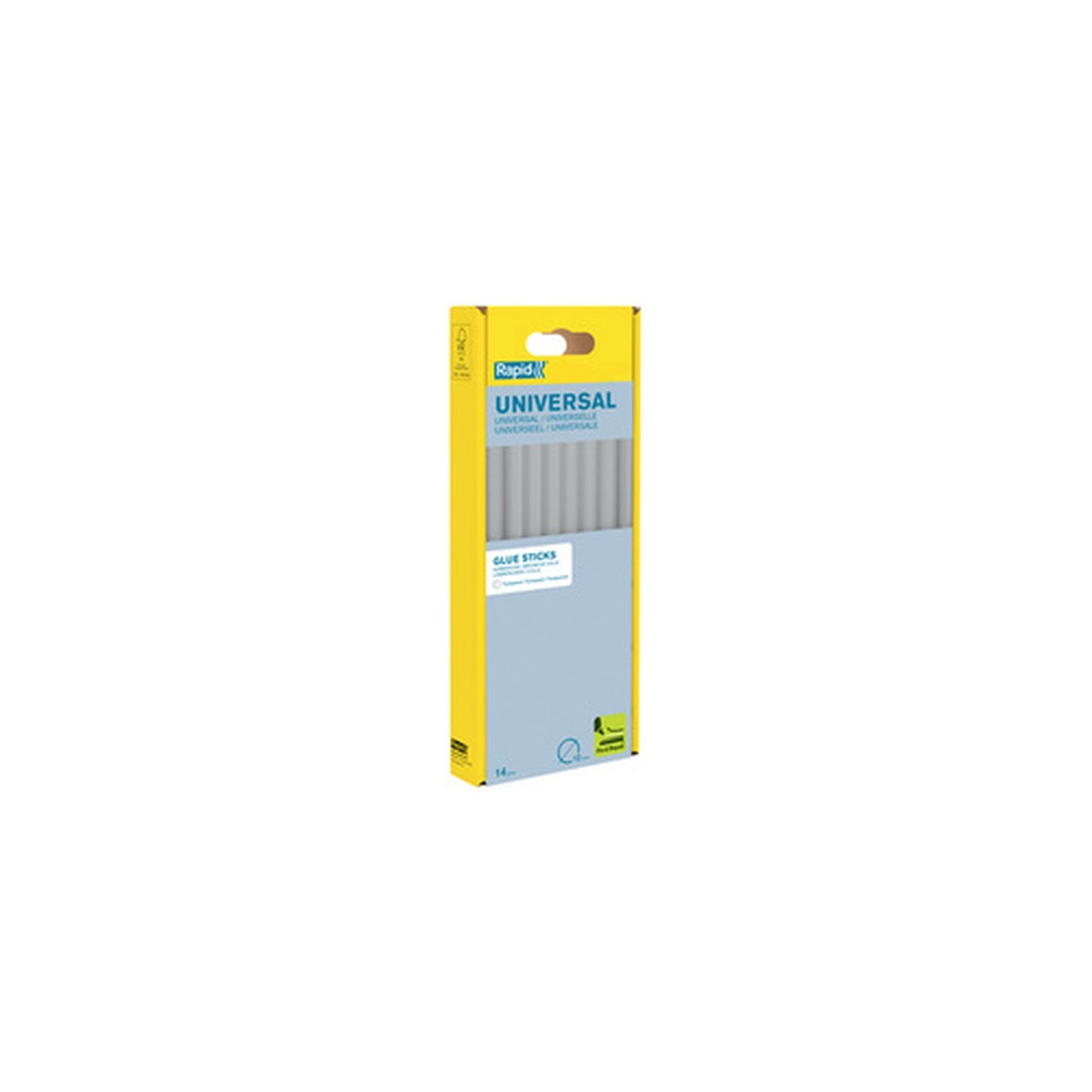 Rapid Bâton de colle universel transparent, diamètre: 12 mm