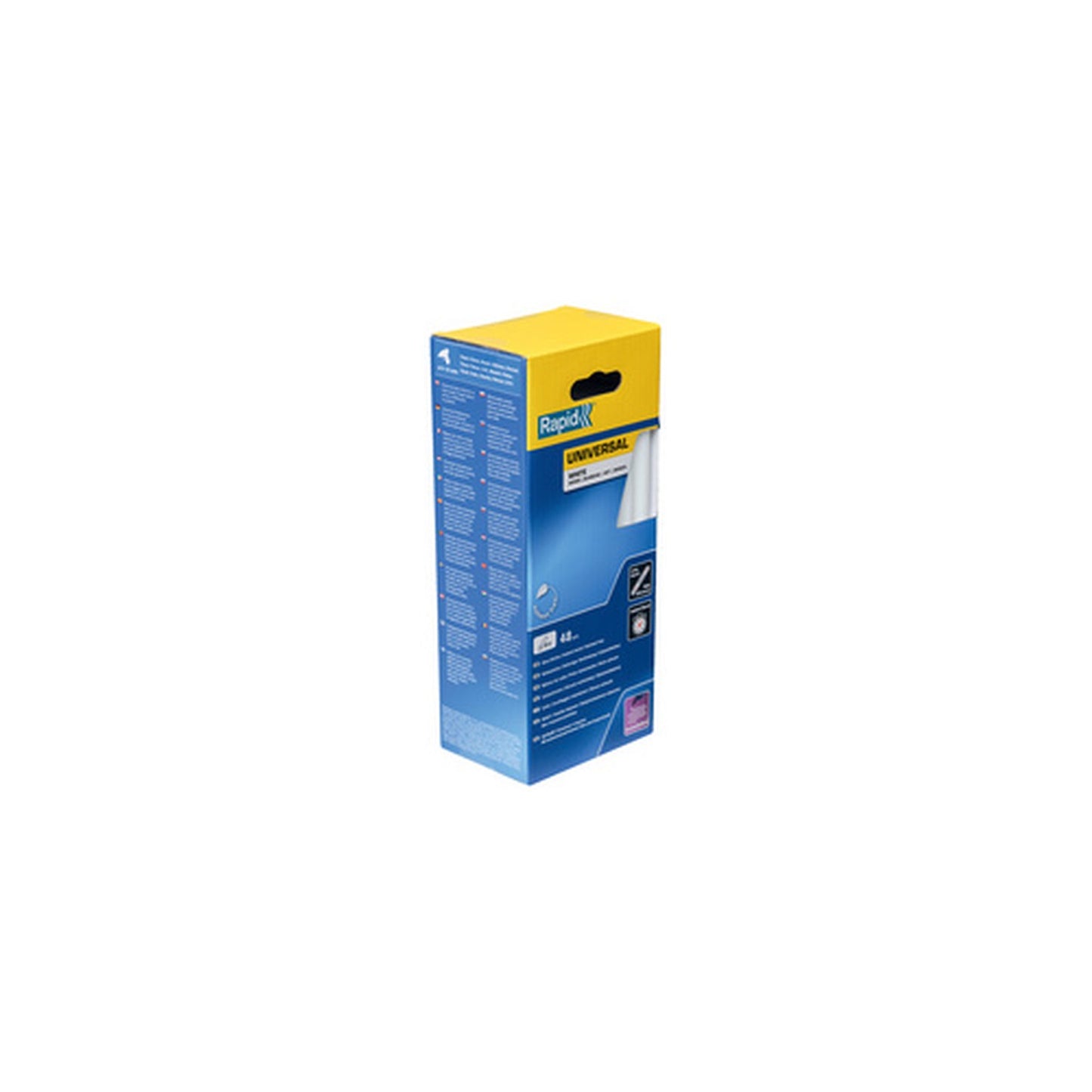 Rapid Bâton de colle universel blanc, diamètre: 12 mm