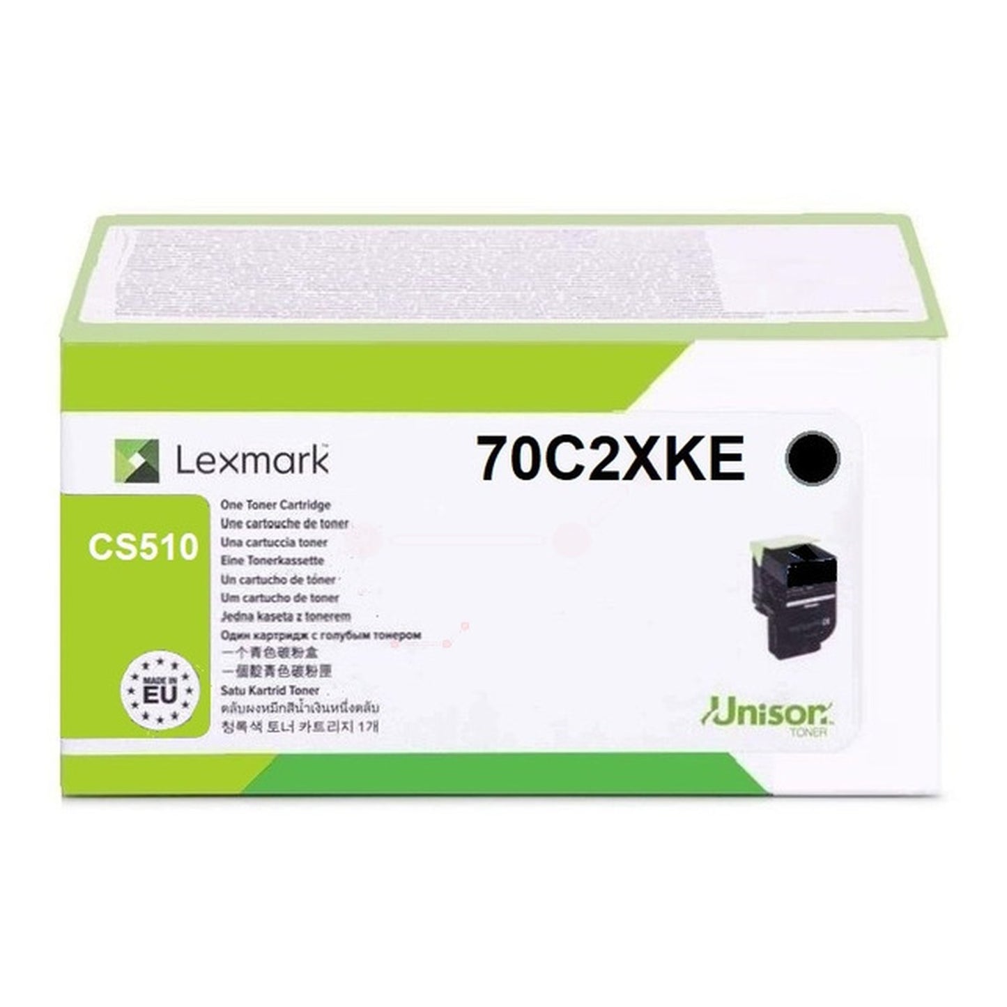 Toner d'origine Lexmark 70C2XKE / 702XK - noir