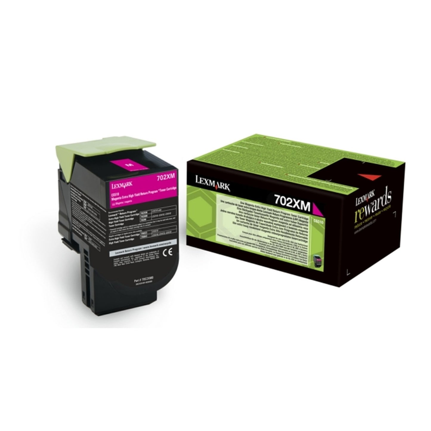 Toner d'origine Lexmark 70C2XM0 / 702XM - magenta
