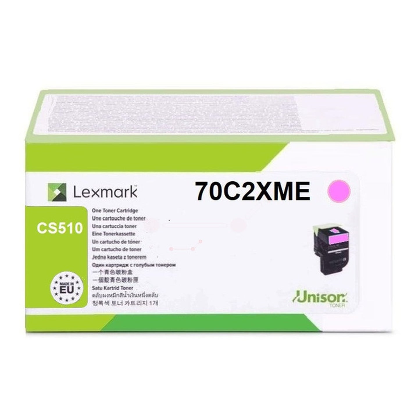 Toner d'origine Lexmark 70C2XME / 702XM - magenta