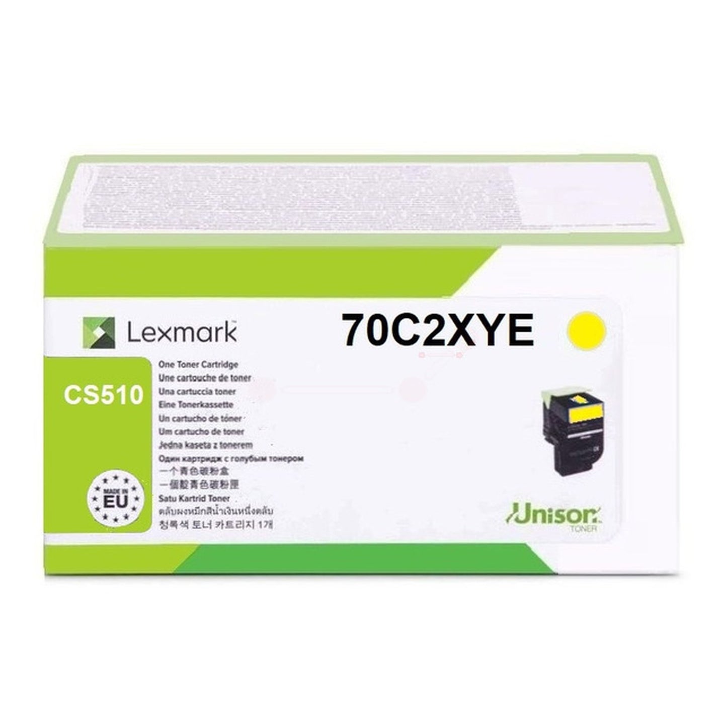 Toner d'origine Lexmark 70C2XYE / 702XY - jaune