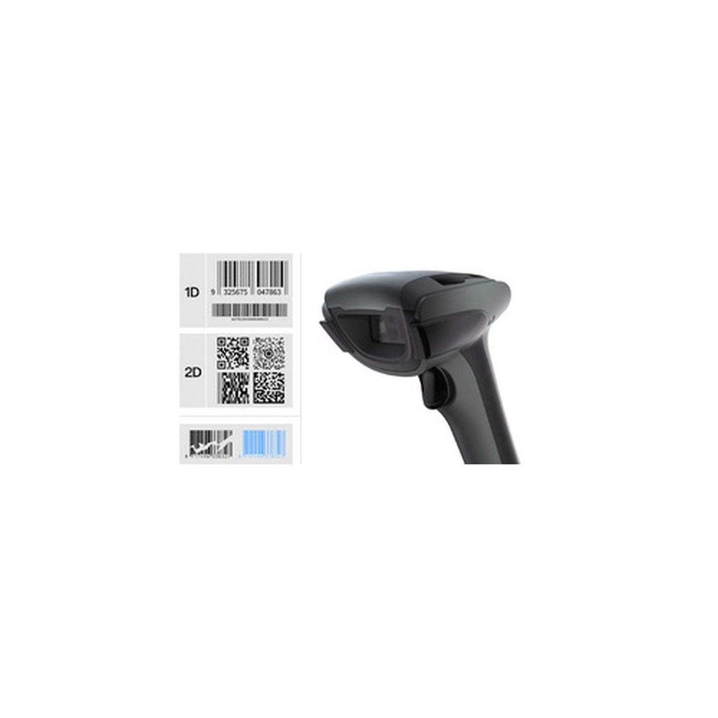 Safescan Lecteur de code-barres 1D/2D 350-BT, sans fil