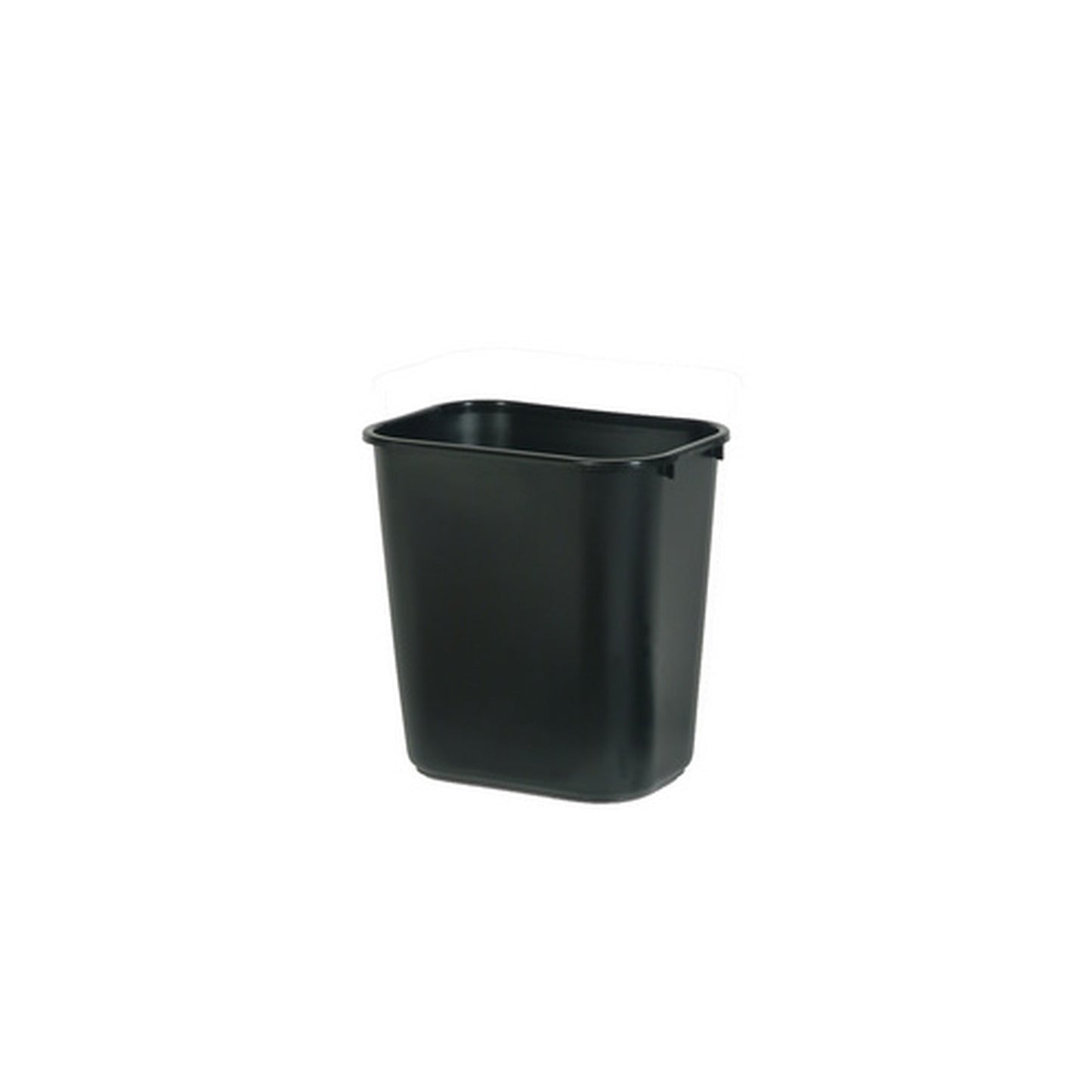 Rubbermaid Corbeille à papier, 26,6 litres, PE, noir