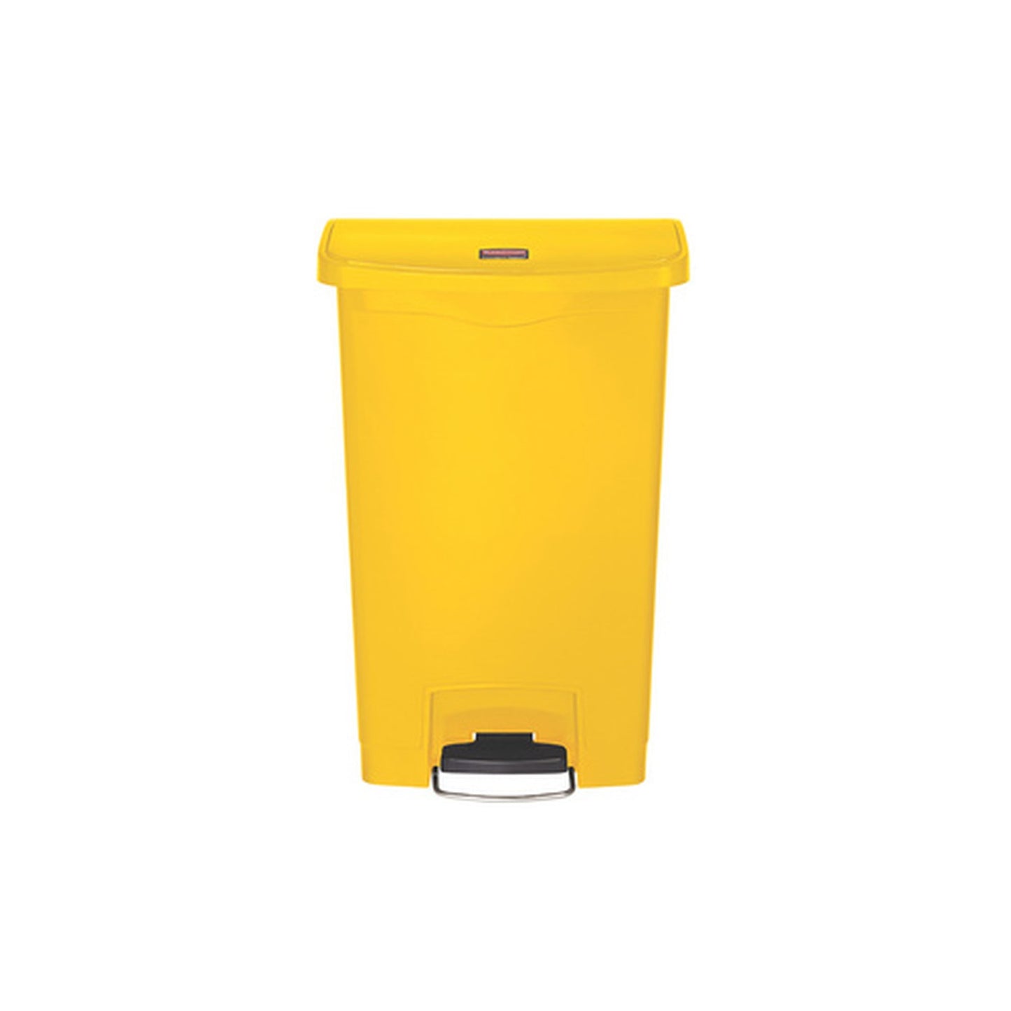 Rubbermaid Collecteur à pédale Slim Jim, 50 litres, jaune