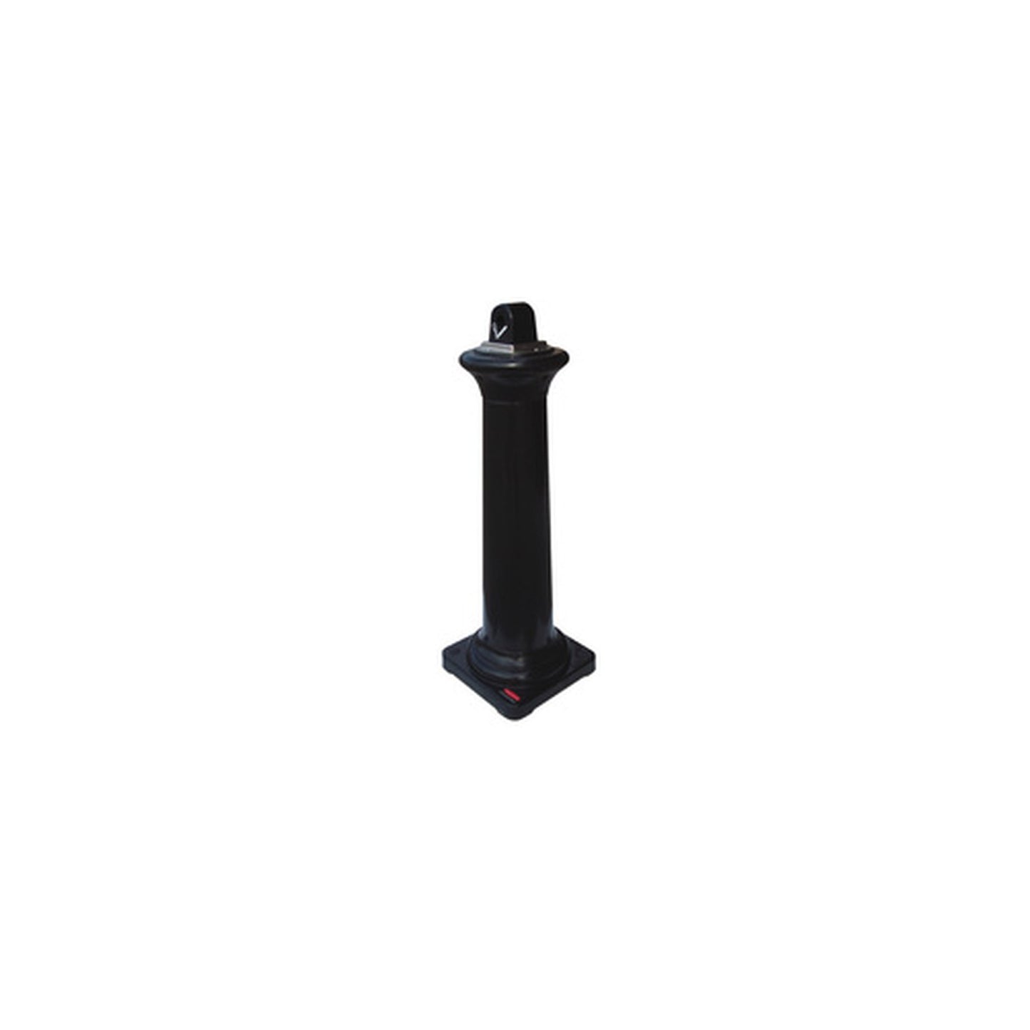 Rubbermaid Cendrier sur base GroundsKeeper Tuscan, noir