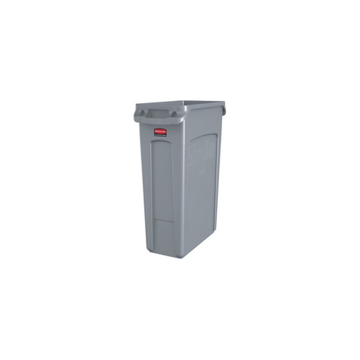 Rubbermaid Collecteur de déchets Slim Jim, 87 litres, gris