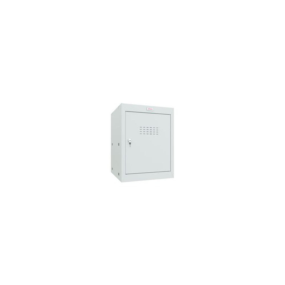 phoenix Casier cubique CL0544, serrure à clé, gris clair