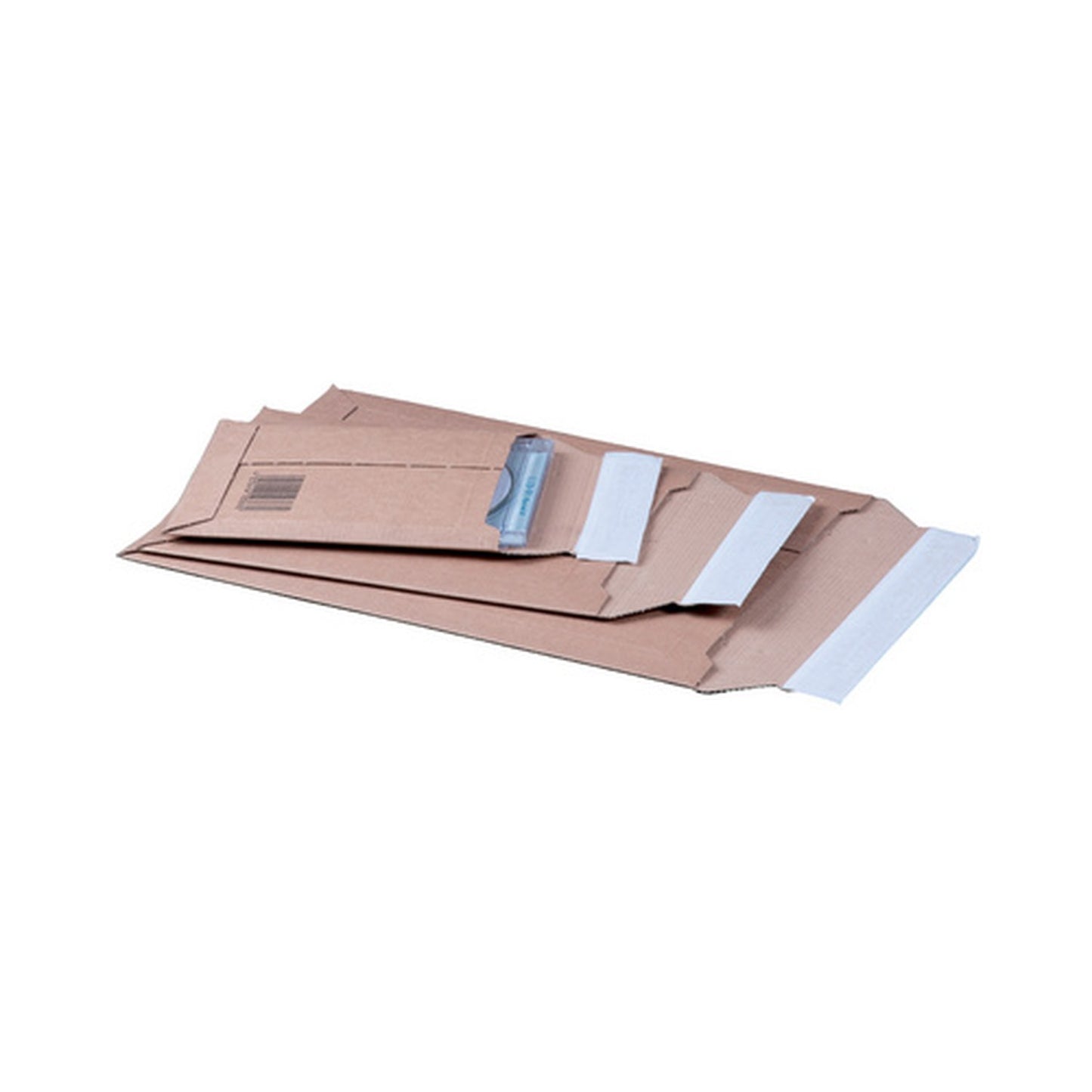 smartboxpro Pochette d'expédition, en carton ondulé marron, x25