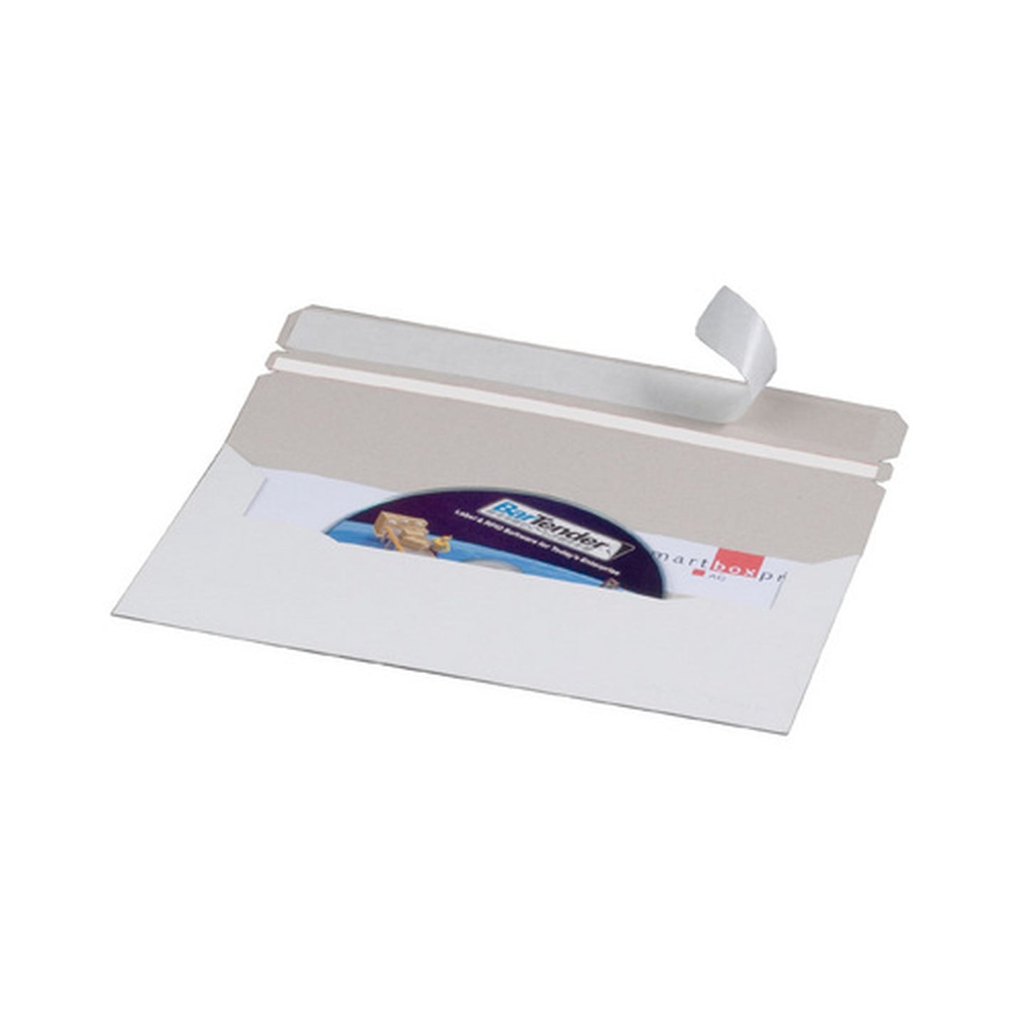 smartboxpro Enveloppe pour CD/DVD, format long, sans fenêtre x25