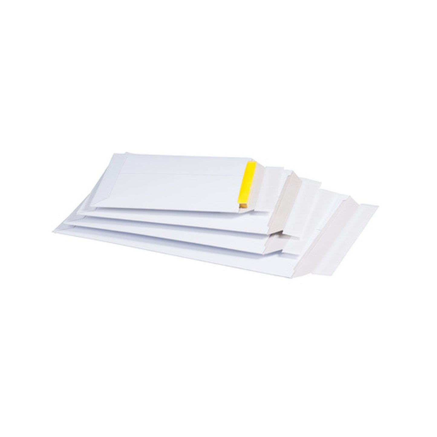smartboxpro Pochette d'expédition, en carton rigide blanc, x25