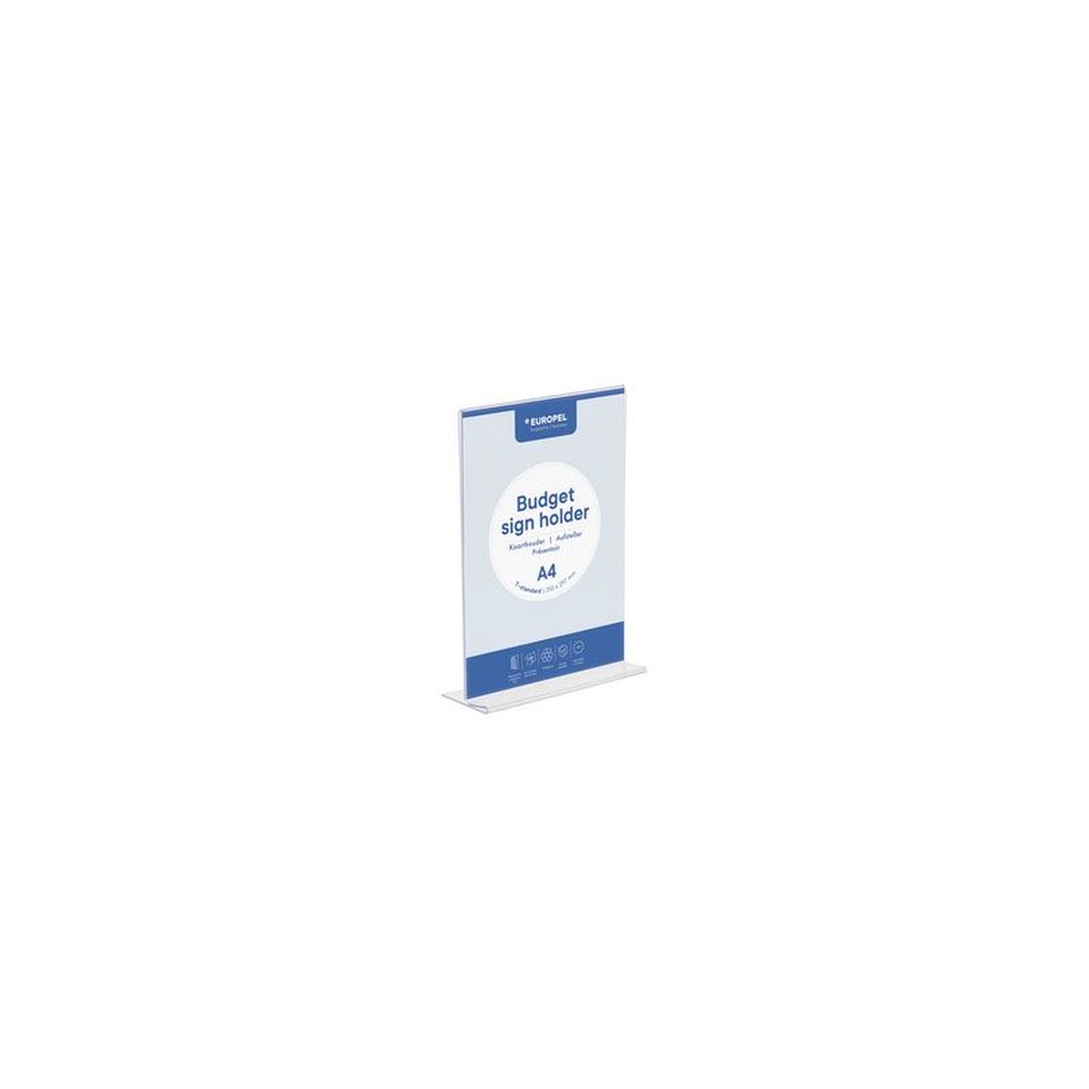 EUROPEL Porte-visuel Budget, A5, droit