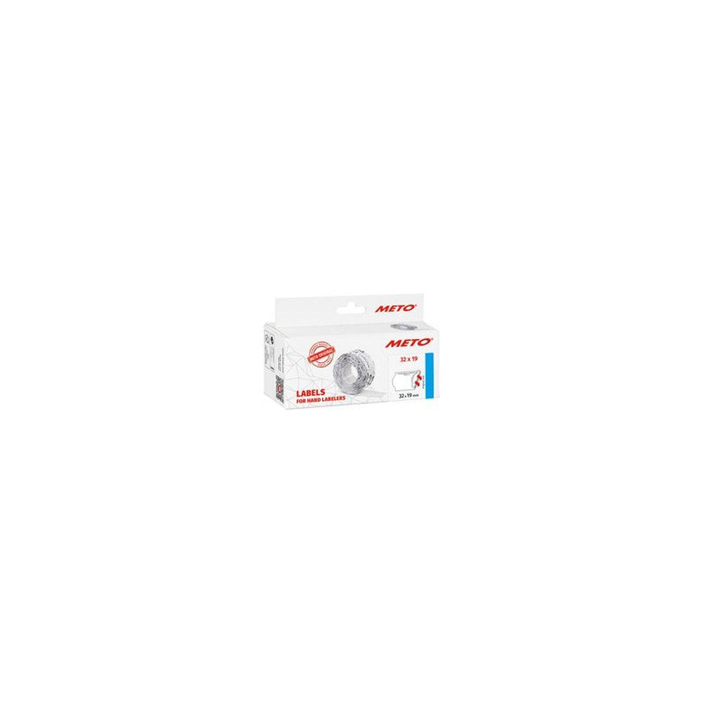 METO Étiquette pré-imprimée pour étiqueteuse, 32 x 19 mm