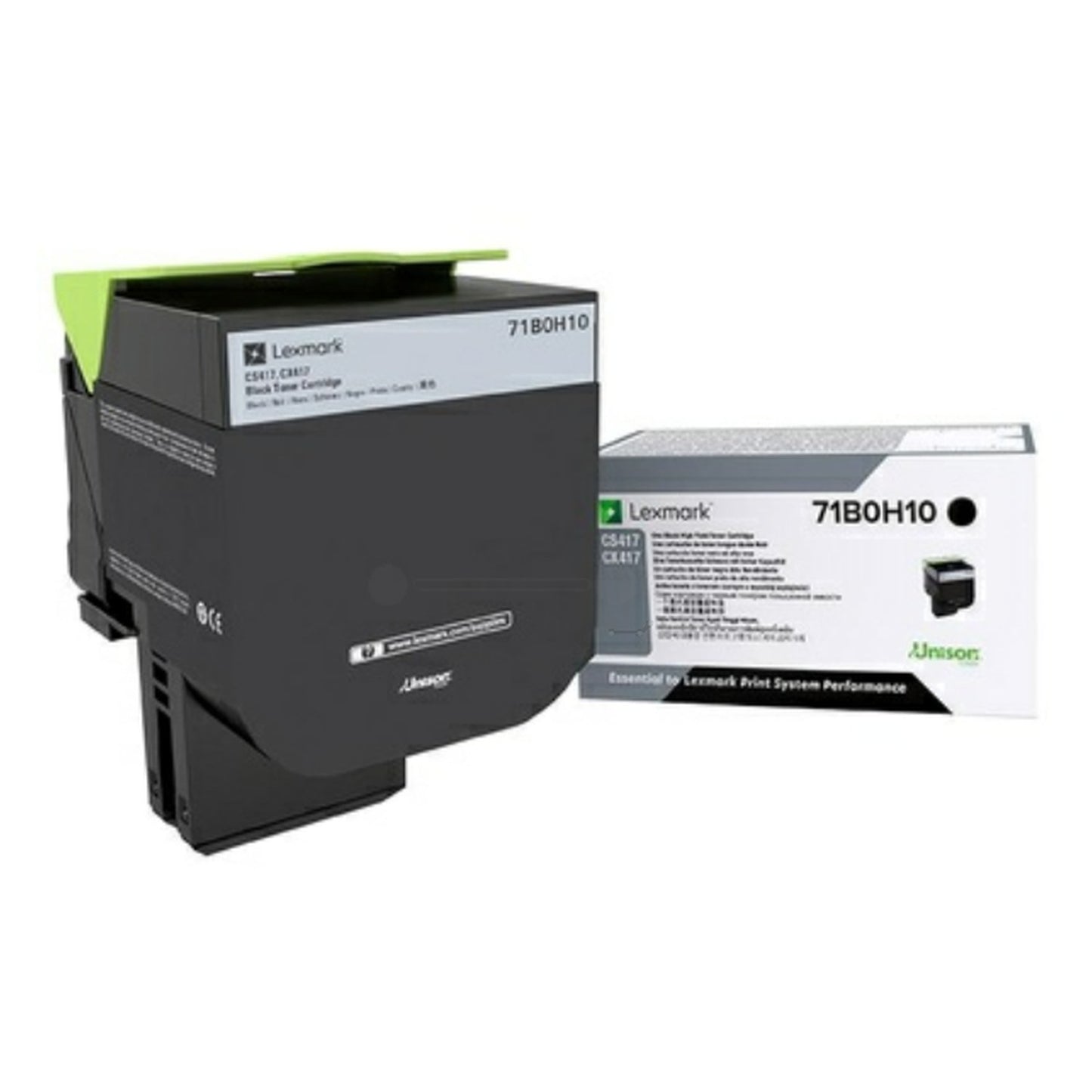 Toner d'origine Lexmark 71B0H10 - noir